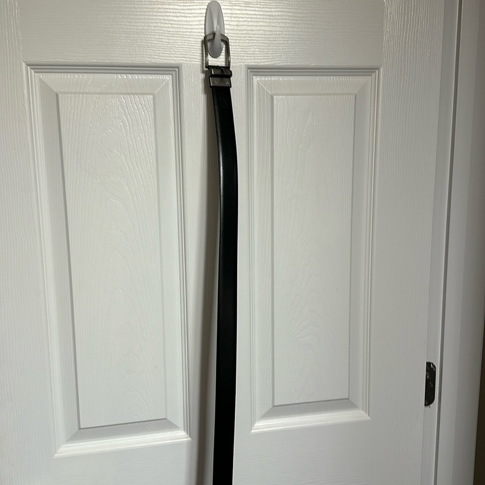 Men’s reversible belt. Black/brown. Size 40